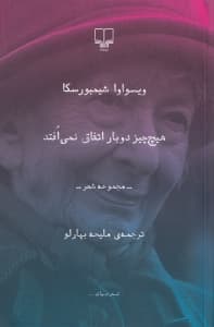 هیچچیز 2 بار اتفاق نمیافتد (مجموعه شعر)