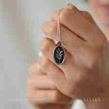 گردنبند نقره کد N031