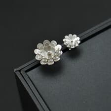 گوشواره نقره کد E051