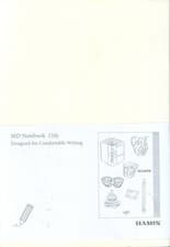 دفتر یادداشت بی خط MD NOTEBOOK (طرح START FINISH،کد 820)