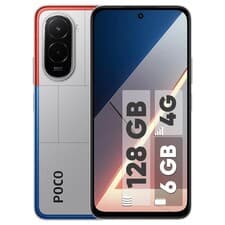 گوشی موبایل شیائومی مدل Poco M7 4G دو سیم کارت ظرفیت 128گیگابایت و رم 6گیگابایت (سیلور)
