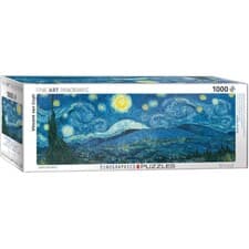 پازل 1000 تکه پانوراما شب پرستاره اثر ونسان ونگوگ (6010-5309) طرح Starry Night Panorama